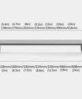 Square Drawer Pulls For Cabinets And Wardrobes In Brushed Stainless Steel with size options and 160mm hole pitch