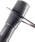 6 Foot Washing Machine Drain Hose With Flexible Corrugated Design Replacement Or Installation Kit being cut to size