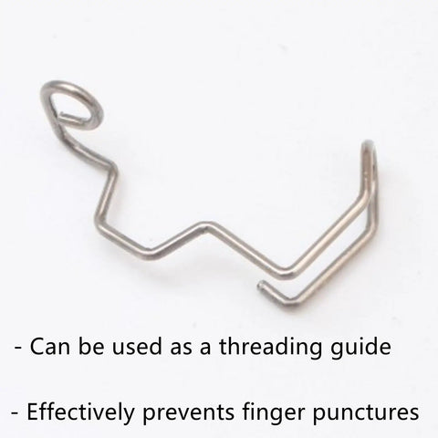 8 Pcs Industrial Sewing Machine Safety Needle Finger Guards That Protect Your Hands While You Sew Easy Install Shields close-up