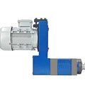 Side view of Beefy Spindle Power Head For CNC Lathe And Milling Machines With BT30 ER32 ER25 MT3 Tapers 0.55kW motor
