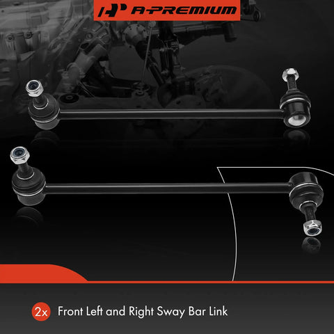 2 Pack Front Sway Bar Links Stabilizer End Links Kit For Hyundai Accent 2006 2011 And Kia Rio Rio5 2006 2011 bolt on easy install