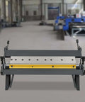 24 Inch Sheet Metal Brake Pan And Box Bender for carbon steel copper aluminum with ergonomic handles, floor standing heavy duty