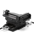 6 Inch Drill Press Vise With Cross Slide, Built Like A Tank Heavy Duty Milling Vise Holder, Double Direction Cross Clamp