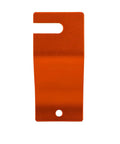 Bead Buddy Tire Installation Holder Hook for Off Road Dirt Bikes and Motocross Universal Tire Changer Tool in orange aluminum