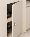 Slick Champagne Bronze Cabinet Knobs Pairing Fresh Rhombus Backplates With Fluted Dome Heads Brings Top Shelf Style To Your Kitchen Remodel Or Bathroom Refresh Alongside Three And A Half Inch Size Including A Set Of Six Go To Picks on cabinet door