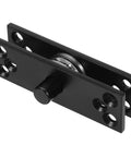 Hidden Stainless Steel Door Hinge With 360 Degree Pivot For Cabinets Durable Concealed Bearing Delivers Smooth Effortless Operation And Quiet Movement Ideal For Secret Doors in black finish
