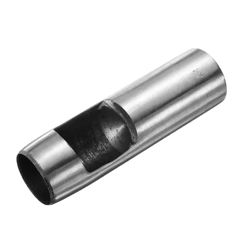 Leather Round Hole Punch 27mm Hollow Punch Cutter made from high carbon steel for belt making and leather craft DIY tool close-up