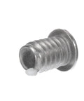 1/4-20 By 1/2 Inch Type 18-8 Stainless Steel CD Weld Stud providing knockout capacitive discharge bonding for sheet metal fastening.