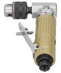 Powerful 25000 RPM Air Drill For Heavy Duty Tapping And Drilling In Auto Furniture And Hardware Maintenance With Rust Proof Coat, showcasing trigger and chuck.