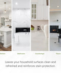 All In One Stone And Quartz Cleaner And Protector Spray For Granite Marble And Quartz Surfaces On Kitchen And Bath Counters And Floors