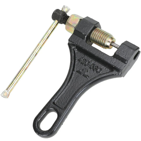 Chain breaker tool from the 420 Chain Replacement Kit For Mini Bikes And Powersports Fits Coleman CT200U BT200X Baja Warrior MB200
