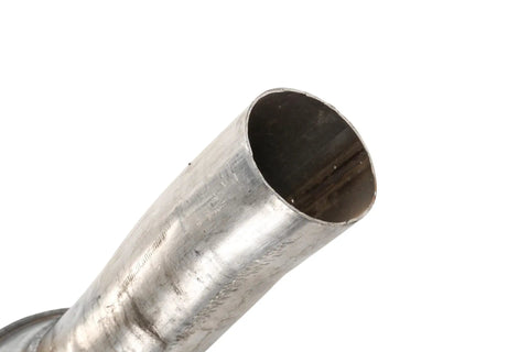 Close-up of exhaust front pipe from GM Driver Side Three Way Catalytic Converter Kit With Exhaust Front Pipe Direct Fit OE Grade Replacement