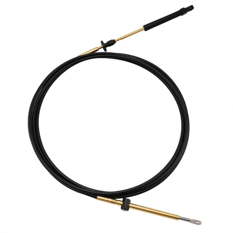Throttle Shift Remote Control Cable 15 Foot With Adjustable Thumb Knob And Plastic Eye End 173115 0173115 for Outboard Motors