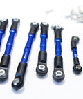 4x4 LCG Blue Aluminum Turnbuckles For Slash Rustler Stampede Hoss Rally And Other 4x4 RC Platforms Lightweight Durable Set