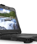 Built Tough 14 Inch Fhd Laptop Running Intel Core I5 16 Gb Ram 512 Gb Ssd Windows 11 Pro And Snappy Wifi For Real Deal Go Getters Working Cross Country, angled view with natural scenery on display.