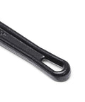 Heavy Duty Adjustable Straight Pipe Wrench 10 Inch For Plumbing And Mechanical Work For Pros And DIY ductile iron I-beam handle close-up