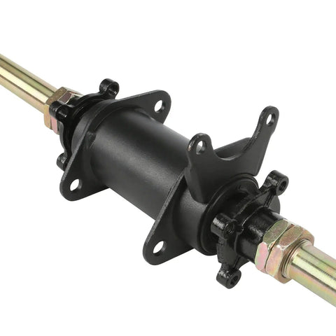 28 Inch Rear Axle Assembly Kit With 3 Stud Carrier Wheel Hub For ATV Quad Buggy GY6 Go Kart 710mm Direct Replacement
