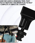 6 Piece Engine Oil Drain Plug Set With Removal Tool OEM 06L103801 for Volkswagen Audi close-up