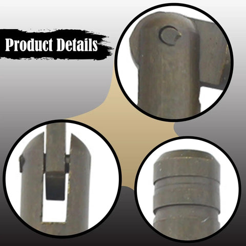 Close-up view of 10 Pieces Mini Brass Barrel Hinges Concealed Cabinet Hinge Set For Wooden Furniture Rust Resistant And Durable