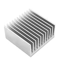 Beefed-Up Set Of Four 40mm Aluminum Heatsinks With Pre-Applied Thermal Conductive Tape, 40mm By 40mm By 20mm High Efficiency Cooling