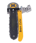Beast Mode 12 Inch Beam Cutter Attachment For 7.25 Inch Saws And Circular Saw Chainsaw Setup, top view