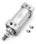 Pneumatic Air Cylinder SC 50x75 Pro Grade Double Acting With 1 Quarter Inch Port 1.96 Inch Bore 2.95 Inch Stroke Single Rod M16x1.5