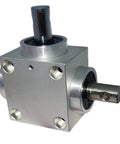 Right Angle Bevel Gear Box Waterproof Steering Gear Aluminum Frame DIY Module with Tough Stainless Steel Shaft