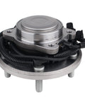 Rear Wheel Hub And Bearing Assembly Fits 2012-2016 Chrysler Town And Country, 2012-2020 Dodge Grand Caravan, metal design, close-up view