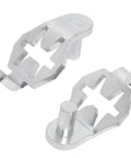 Four Piece T-Post Gate Hinge Pins Set, Heavy Duty Powder Coated Steel For Farm And Garden Gates, Rust Resistant And Durable