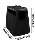Black All Weather Pump Cover Built To Last With Heavy Duty Reinforced Seams And Easy Fit Design Durable Oxford Fabric Shelter