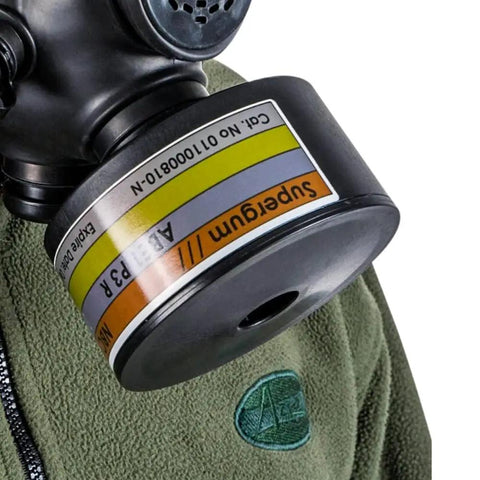 CBRN 40mm Gas Mask Filter Long Shelf Life Pro Grade Replacement Filter For Nuclear Biological Chemical Hazards IDF Approved Israeli Made Durable And Reliable Beef Up Your Prep Game For Emergency Use And Everyday Gear