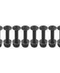 Drop Through Longboard Hardware Kit 1 1/4 Inch Pan Head Bolts With Washers And Nuts Multicolor Includes 8 Bolts 8 Washers And 8 Nuts