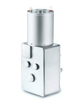 5V Turbo Worm Geared Motor With Beefy Torque And All Metal Gears, Pure Copper Rotor, 6mm Shaft, Slow 0.5 RPM Reduction Gearbox