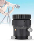 Metal Helical Focuser For One Point Twenty Five Inch Telescopes Aluminum Alloy Body With Smooth Ten Millimeter Focusing Stroke And Precise No Rotation Adjustment Portable Astronomy Accessory Pro Grade For Clear Steady Observations against a sky background
