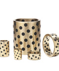 Top Shelf Brass Bushings Featuring Oil Infused Graphite Self Lubricating Design Copper Sleeves for Heavy Duty Machinery and Automotive Repair Inner Diameter 4 to 10mm Drop In Ready.