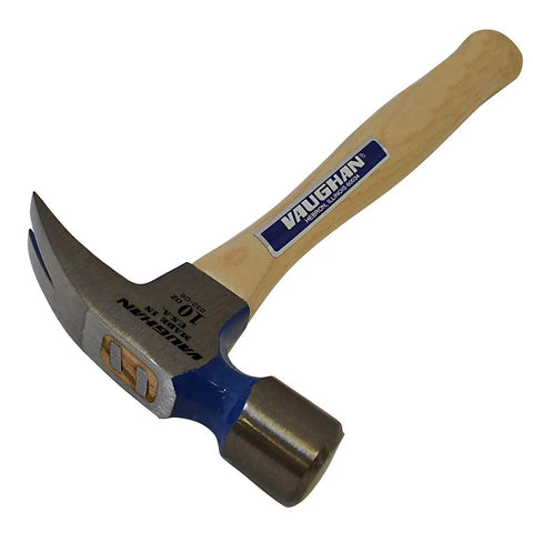 10-Ounce Small Pro Rip Hammer With Hickory Handle For Cabinet Making And Finishing Work, Triple Wedged, Made In The USA