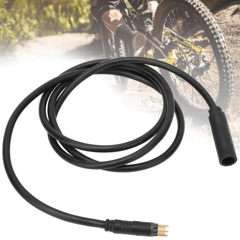 9 Pin Motor Extension Cable For Electric Bike Hub Motor Conversion 1.5mm2 1300mm Length Waterproof Wire Harness