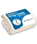 Heavy Duty Canvas Drop Cloth Four By Six Tarp For Art Projects And Painting, Built From Eight Ounce Duck Fabric With Reinforced Double Stitch Edges