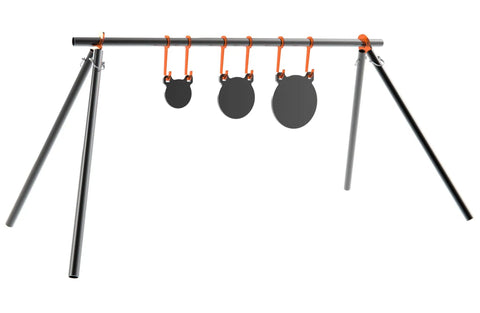 AR500 Steel Target Gong Silhouette For Precision Shooting, Half Inch Thick, Rifle Rated, Laser Cut Accuracy setup