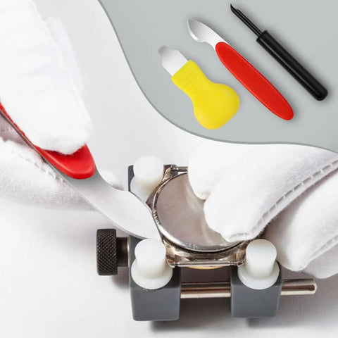 Watch Back Removal Tool Kit For Battery Replacement And Case Opening With Pro Grade Sharp Blade And Comfortable Handle