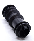 Two Pack Replacement Seat Post Bushing For Swivel Patio Chairs Fits Into One And Seven Eighths Inch Inner Diameter Tube And Accepts A One Inch Seat Post Black, close-up angle