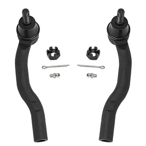 Beefed Up Front End 14 Piece Suspension Kit For 2007 2008 2009 2010 2011 Toyota Camry Ready To Roll Ball Joints Tie Rod Ends Sway Bar Links Boots USA Built Models, two tie rod ends with hardware