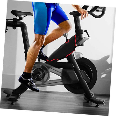 Bike Frame Sweat Guard And Non Slip Wrap Cover For Exercise Bikes Easy Install And Machine Washable Protective Accessory Keeps Sweat Off The Frame And Neat Fits Most Indoor Cycling Machines installed