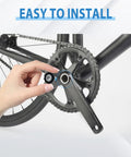 Installing Bike Hex Crank Arm Bolts With Caps 8mm Metal Screws For Square Cranksets And Bottom Brackets