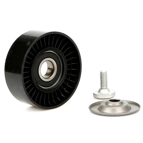 Heavy Duty Belt Tensioner Pulley Assembly Fits Benz W203 W204 W211 C180 C200 C230 E200 SLK200 Serpentine Drive Idler Parts 2712000270 with bearing and hardware.