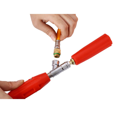 Connecting parts on Portable Gas Powered Backpack Sprayer For Garden And Farm Use Two Stroke One Point Five Horsepower Engine