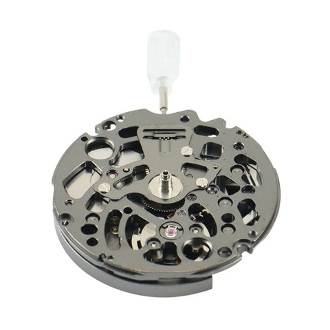 Mechanical Movement Watch Repair Kit For Automatic Timepieces NH72 Movt Replacement Kit shown with silver components