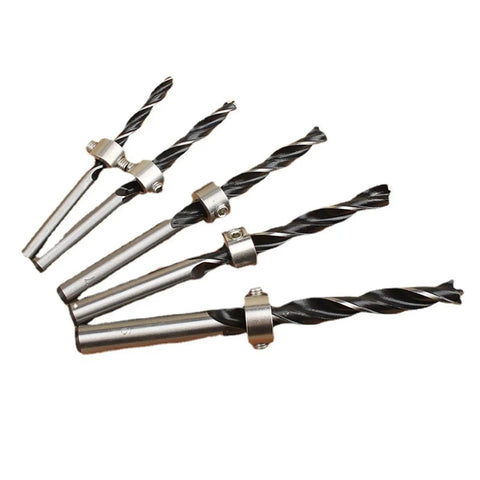S Stainless Steel Shaft Collars Depth Stop Kit Screw Adjust Heavy Machinery Auto Robotics Gears Shafts Limiting Collars Easy Install Locked Down Tight Pros Quality Hardware Industrial Reliable Machines Hold Up Tough Demands Failure On Site, four drill bits