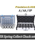 Premium Double Edged Rough Boring Head With Precision ER AAA Collet Set In Sizes Like Er11 Er20 And Er32 For Pro Shop Milling And Tight Tolerances featuring ER Spring Collect Chuck set.