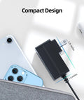Compact design of Sweet Upgrade 26V Replacement Charger For Cordless Vacuum Cleaner Battery Power Adapter 1 Amp Input.